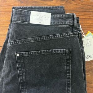 H&M Black Slim straight jeans EUR 44 US 12 (fits like 10)